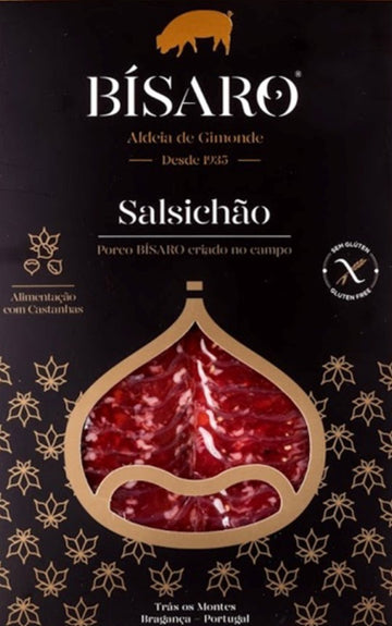 Salsichão de Porco Bísaro Fatiado Salsicharia Bísaro 70g