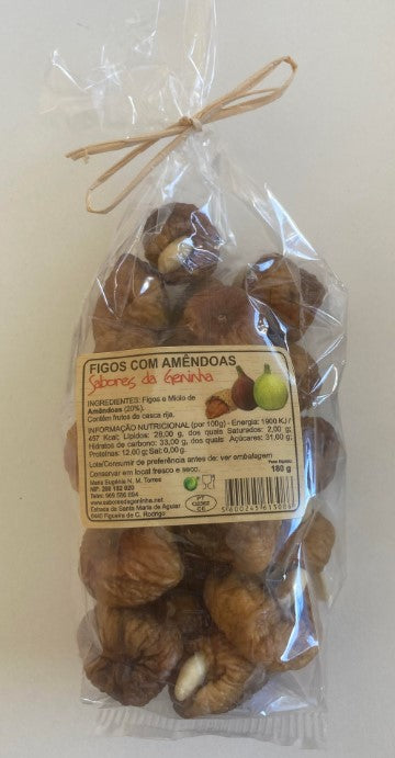Figos secos com Amêndoa Sabores da Geninha 180g