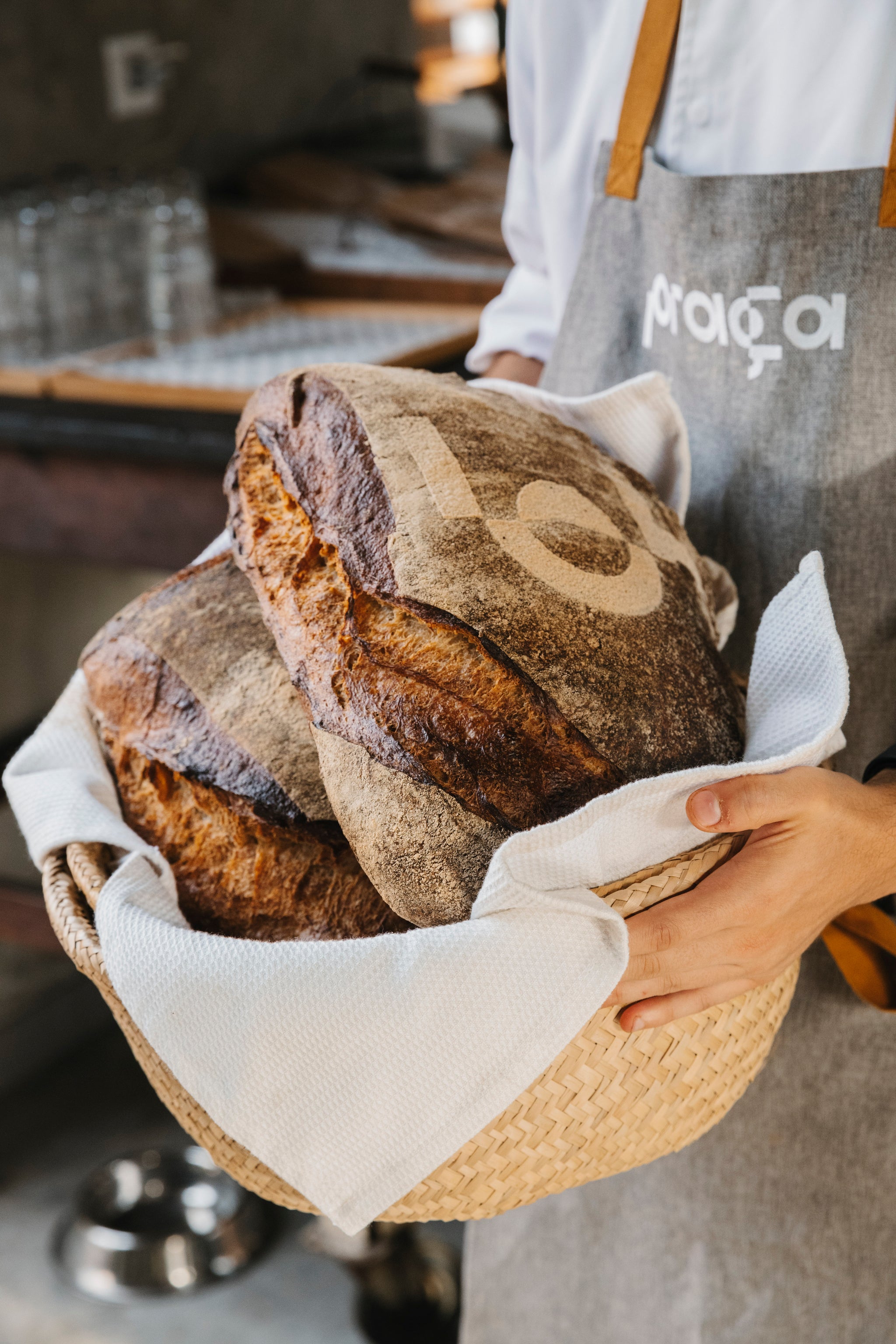 Pão da Praça Inteiro - massa mãe