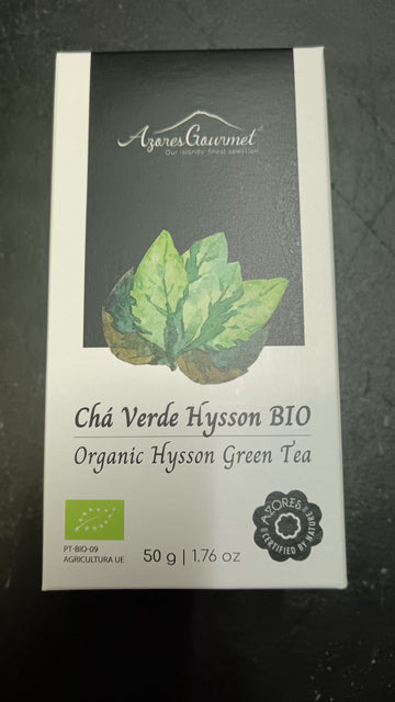 Chá Verde Hysson Bio Azores Gourmet 50g