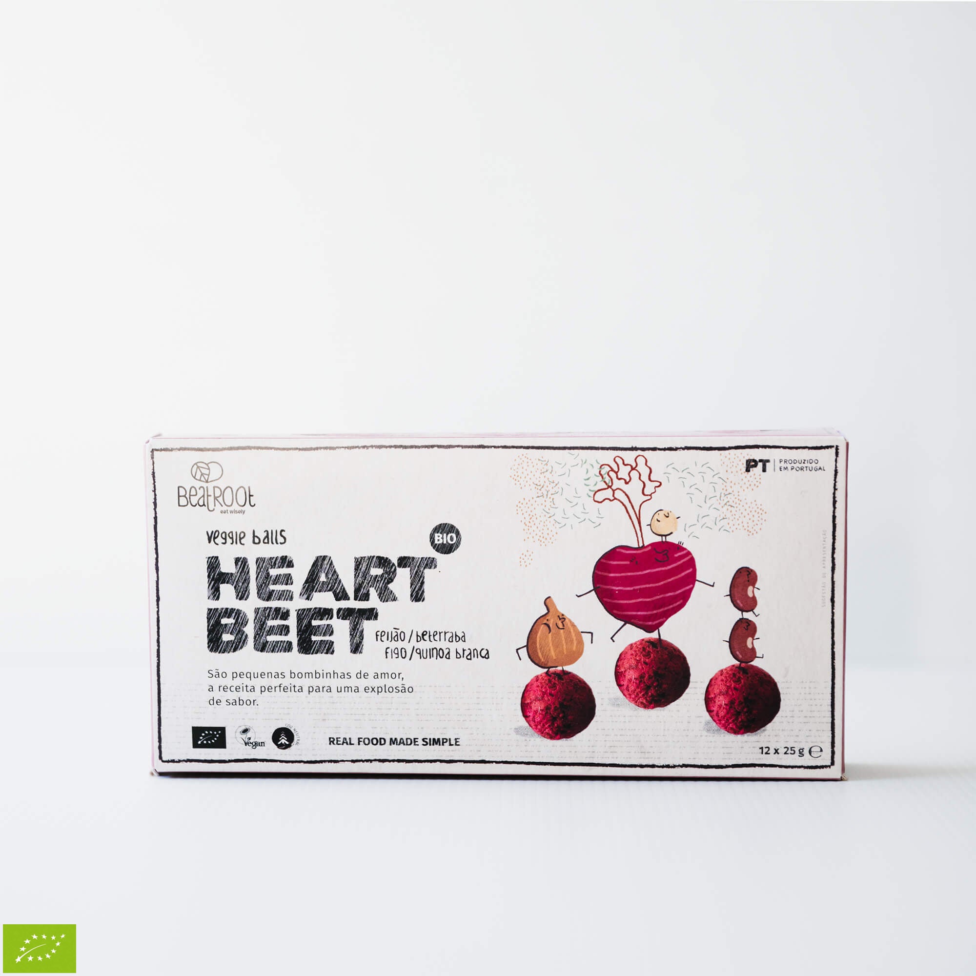 Almôndegas de Feijão Vermelho e Beterraba Bio
