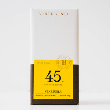 Tablete Chocolate de Leite 45% Venezuela 50g
