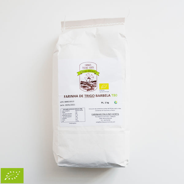 Farinha de Trigo Barbela Bio Tipo 80 1kg