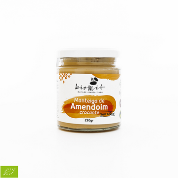 Manteiga de Amendoim Crocante Bio